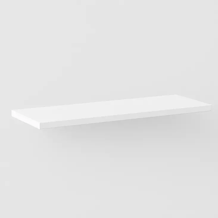 Valkoinen hyllylevy 60cm - Hyllylevyt, vanerit ja liimapuulevyt - 6438168117058 - 1