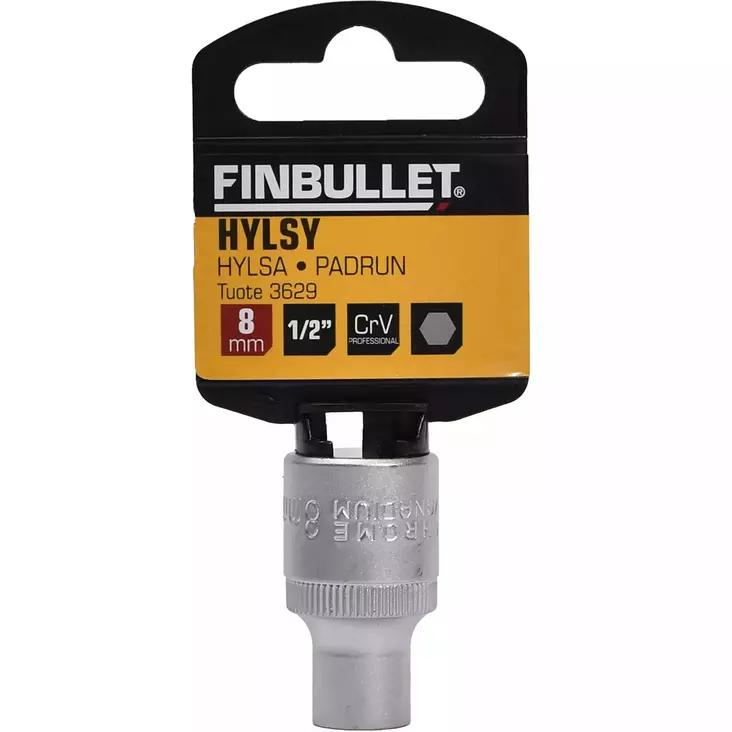 Finbullet hylsy kromi vanadium terästä - Hylsyt ja konehylsyt - 6438152036358 - 1