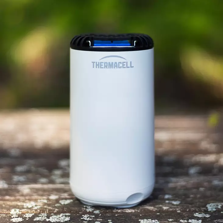 hyttyskarkotin thermacell mini halo valkoinen - Hyönteiskarkottimet ja hyönteisansat - 843654001838 - 1