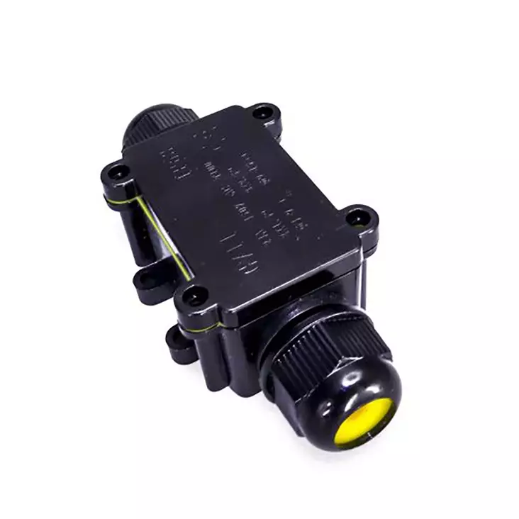 Kaksiosainen ip68 liitantakotelo pg16 lapivienneilla sahkoasennuksiin - Jakorasiat ja kojerasiat - 6438140916228 - 1