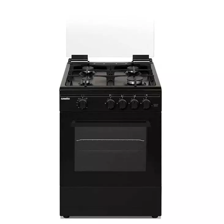Sunwind chef pro musta kaasuliesi 60 cm - Kaasuliedet ja kaasukeittolevyt - 7028640070088 - 1