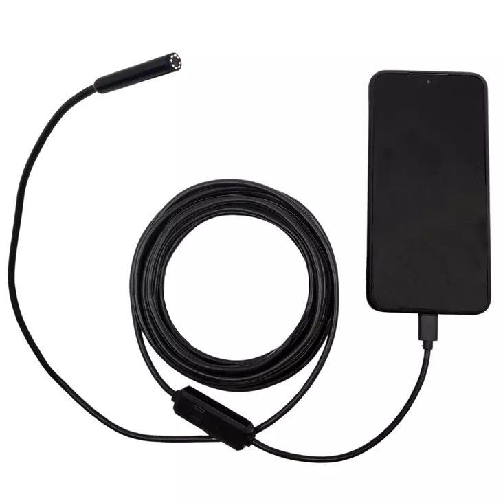 Tarkastuskamera puhelimeen 5m - Tarkastuskamerat - 6438471291568 - 1