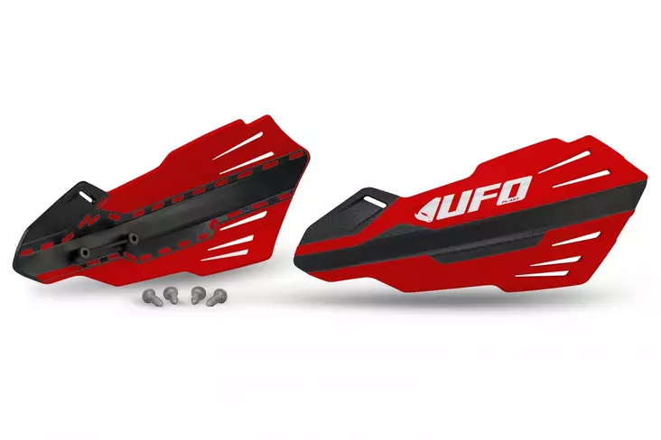 Käsisuojat UFO OEM GasGas 125-450 21- Punainen - Käsisuojat ohjaustankoihin MX ja enduro - 8052135120148 - 2