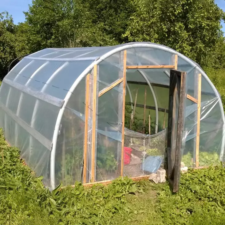 kasvihuonemuovi läpinäkyvä 6x40m rulla - Kasvihuoneet ja viljelylaatikot - 6430040628188 - 1