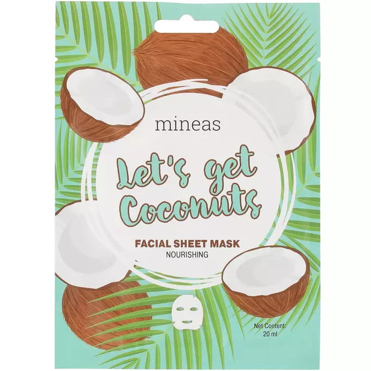 Mineas kasvomaski lets get coconuts - Kasvohoito - 6410416429748 - 1