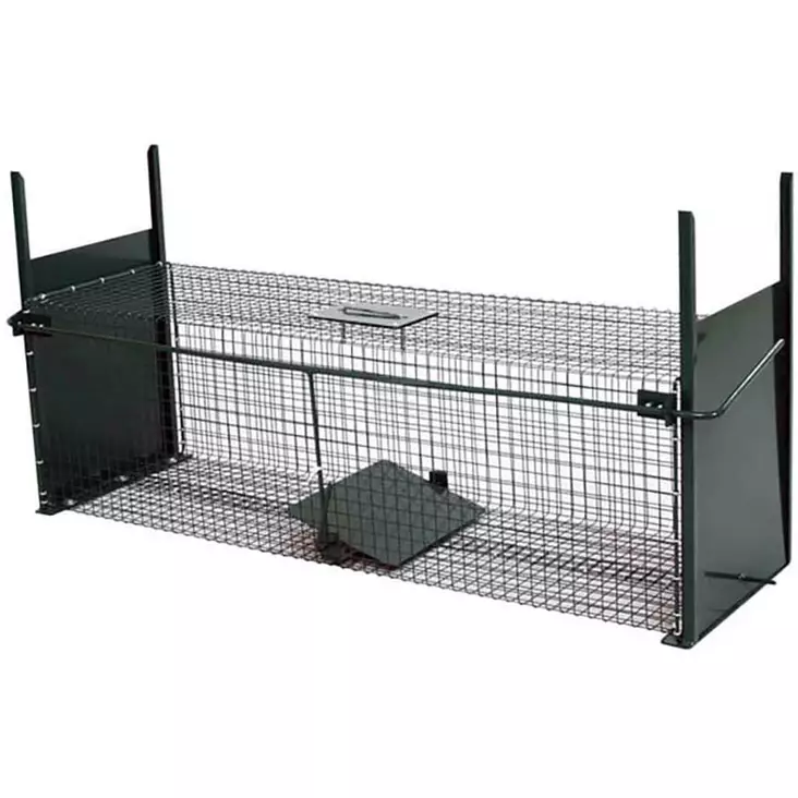Kettuloukku kettujen pyyntiin metallirungolla - Metsästyshoukuttimet ja loukut - 1704155008 - 1