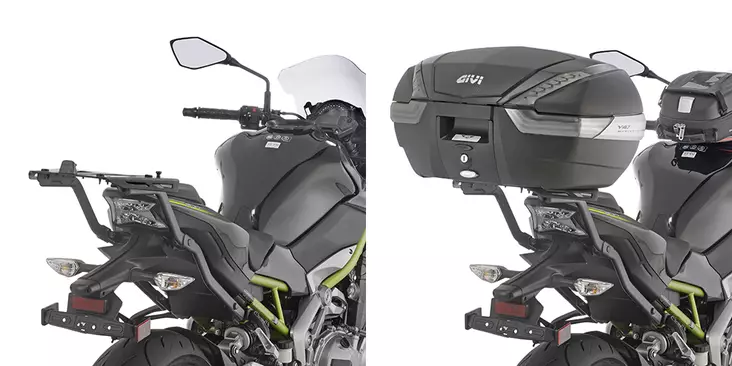 Kiinnikesarja Givi Monorack Z900 - Moottoripyörän laukkujen kiinnityssarjat - 8019606217158 - 2