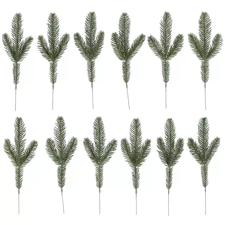 Koristehavuoksa 25cm 12kpl - Koristeoksat - 6410416572758 - 1