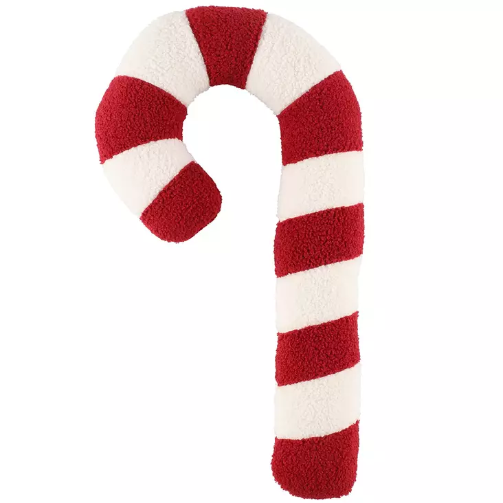 Koristetyyny karkkikeppi 52cm - Joulukoristeet - 6410416518008 - 1