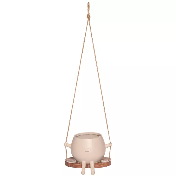 Kukkaruukku smiley keinussa living - Kukkaruukut - 6410416435138 - 1