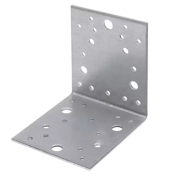 Vahva kulmarauta kulmalevy zn 105x105x3,0x90mm - Kulmaraudat ja kiinnityslevyt - 4068362209208 - 1