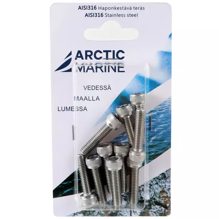 Kuusiokoloruuvi M6x25mm - RST-pultit ja RST-mutterit - 6430075570698 - 1