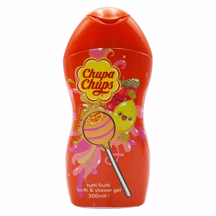 Chupa chups tuttifrutti kylpy ja suihkugeeli - Suihkusaippuat - 5013692271318 - 1