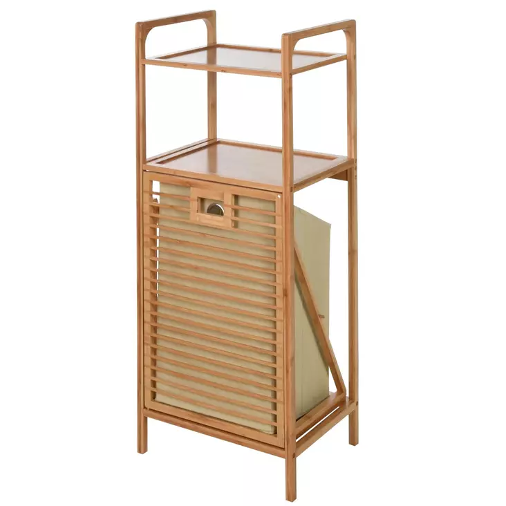 Pyykkiteline kylpyhuone hylly - Pyykinkuivaustelineet ja pyykkikorit - 8720573981828 - 1