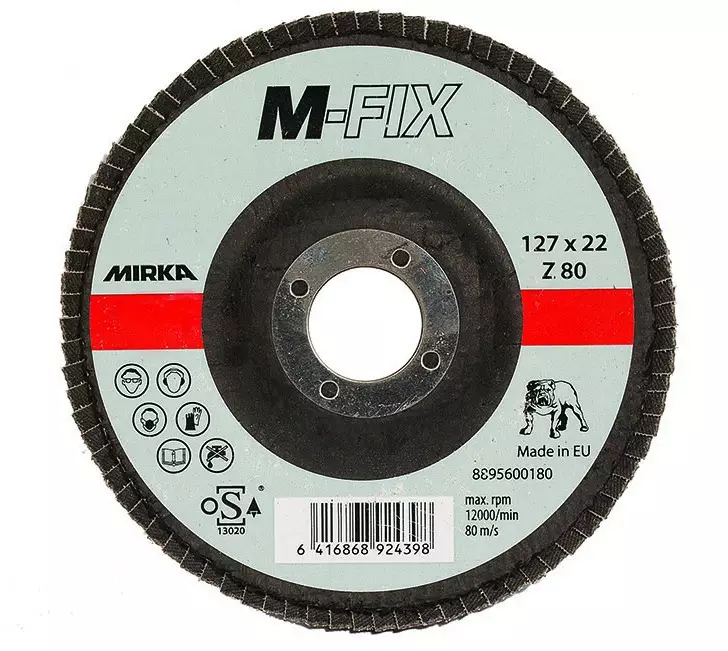 Lamellilaikka 127x22mm K80 - Puhdistuslaikat - 6416868924398 - 2