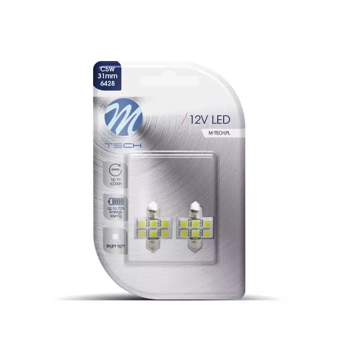 Led polttimo c5w31mm - LED-polttimot ja LED-sarjat - 5901508510938 - 1