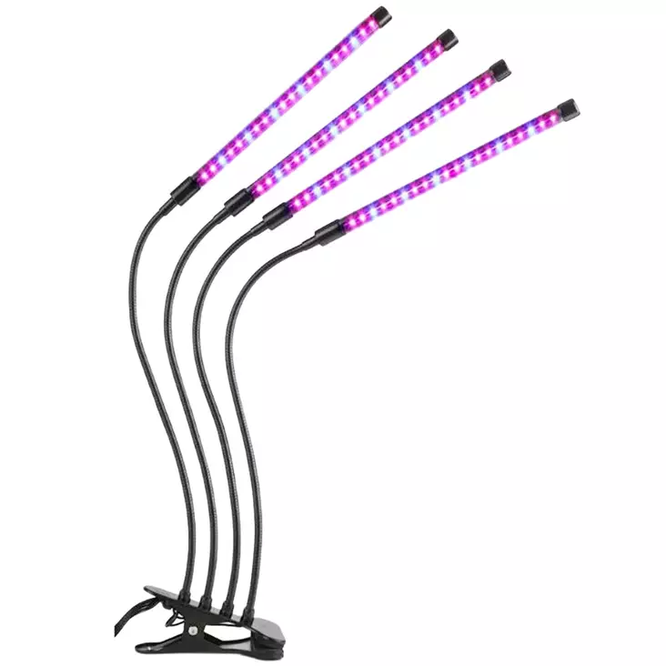 Led kasvivalo usb 28w klipsikiinnityksellä - Ladattavat valaisimet - 6438471347968 - 1