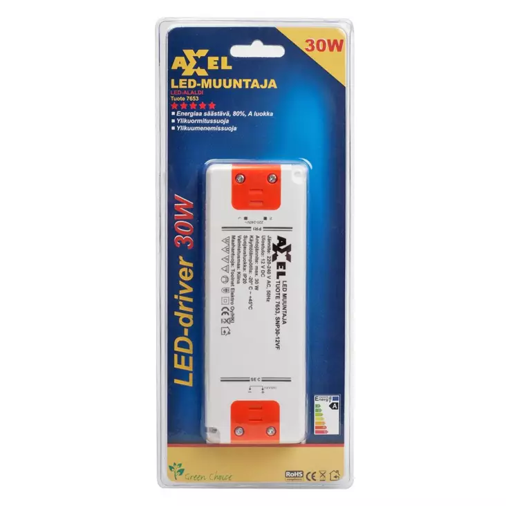 led muuntaja 220-240V 30W - Muuntajat ja LED-muuntajat - 6438152076538 - 1
