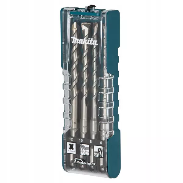 Makita kiviporanteräsarja sds 6 12mm - Kiviporanterät ja lasiporanterät - 088381592048 - 1