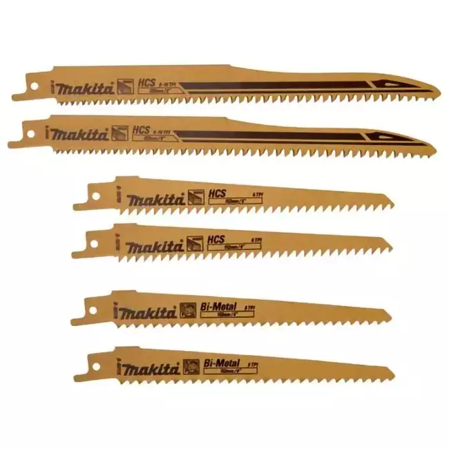 Makita puukkosahanterät 6kpl - Puukkosahanterät - 088381445498 - 1