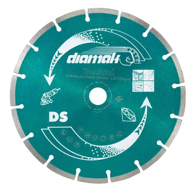 Makita timanttilaikka kivelle 11,5cm - Timanttilaikat ja betonihiomalaikat - 088381475778 - 1