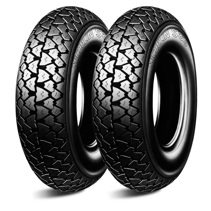 Michelin S83 3.00-10 42J TT/TL F/R - Skootterin renkaat - 3528700571998 - 2
