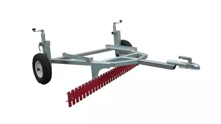 Mönkijän 1800mm tiehöylä säädettävällä höylätasolla Bronco - Mönkijän peräkärryt ja tukkikärryt - 6438235103908 - 2