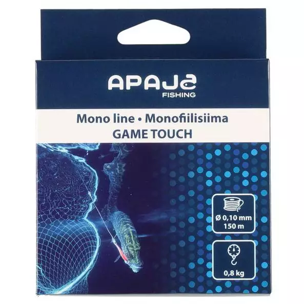 Monofiilisiima game touch 150m 0,10mm - Siimat - 6410416321868 - 1
