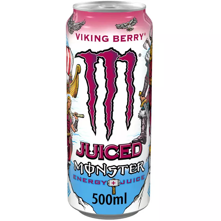 Monster juice viking berry 0,5l tlk - Energiajuomat - 5056784912218 - 1