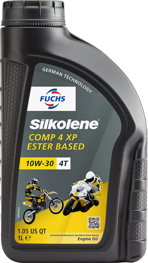 Moottoriöljy Silkolene Comp 4 10W-30 XP 1L - 4-tahti öljyt - 5031131762128 - 2