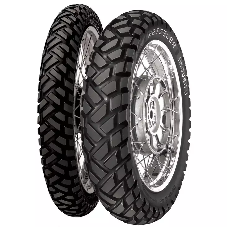 Motocross/rengas Metzeler 90/90-21 Enduro 3 Sahara - Moottoripyörän renkaat 21" - 8019227414868 - 2