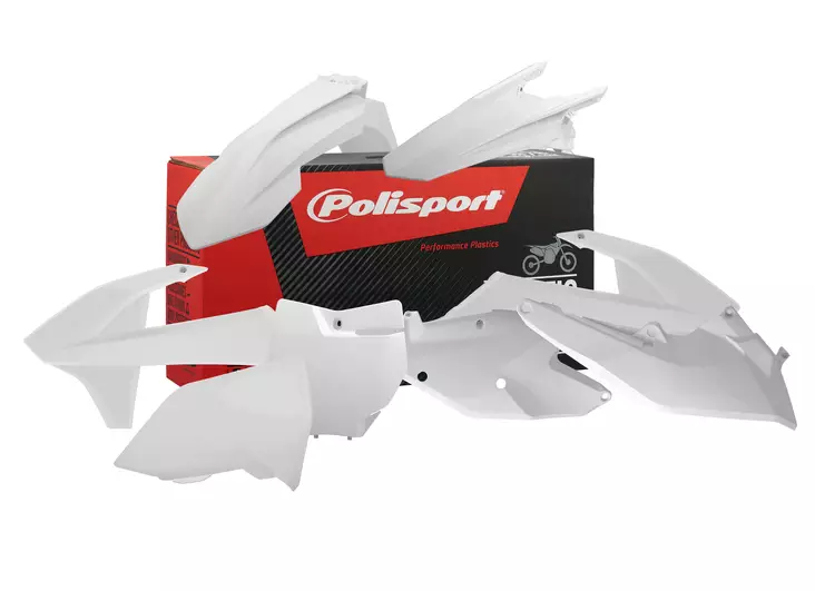Muovisarja Polisport SX/SXF 16-18 valkoinen - Motocrosspyörien katesarjat - 5604415077128 - 2