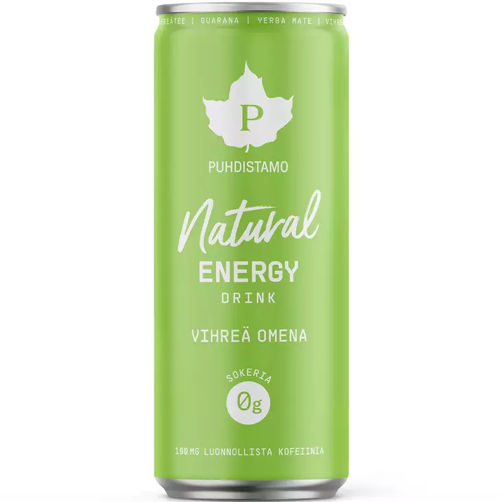 puhdistamo energiajuoma omena - Energiajuomat - 6430039222748 - 1
