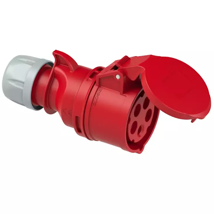 Opal jatkopistorasia voimapistoke 32a 5nap - 400V pistorasiat ja pistokkeet - 6416013124888 - 1