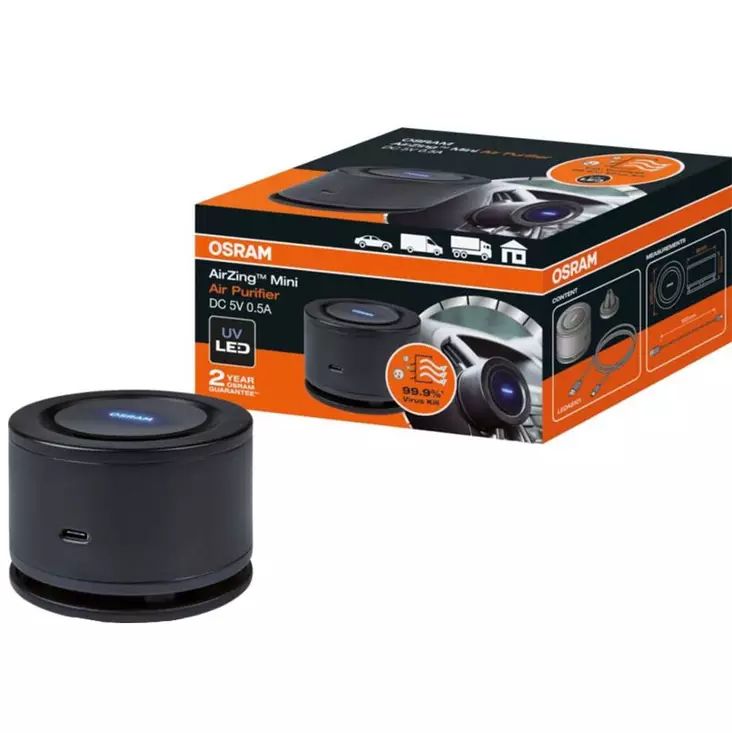 Osram ilmanpuhdistin uv a valolla autoon - Auton lisävarusteet ja Wunderbaumit - 4062172173988 - 1