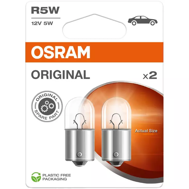 Osram original 12v r5w pienoispolttimo 2kpl - LED-polttimot ja LED-sarjat - 4062172396028 - 1