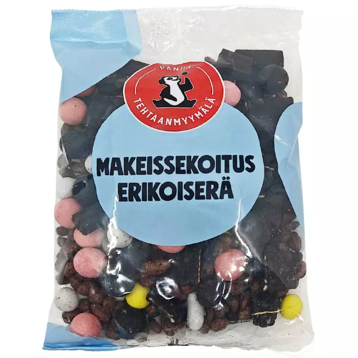Panda makeissekoitus erikoiserä 500g lakritsikarkkeja - Karkkipussit - 6412500046268 - 1