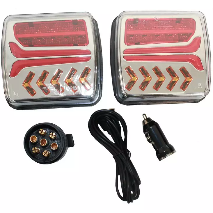 Led valosarja takavalot langattomat - Peräkärryn takavalot - 6430074696238 - 1