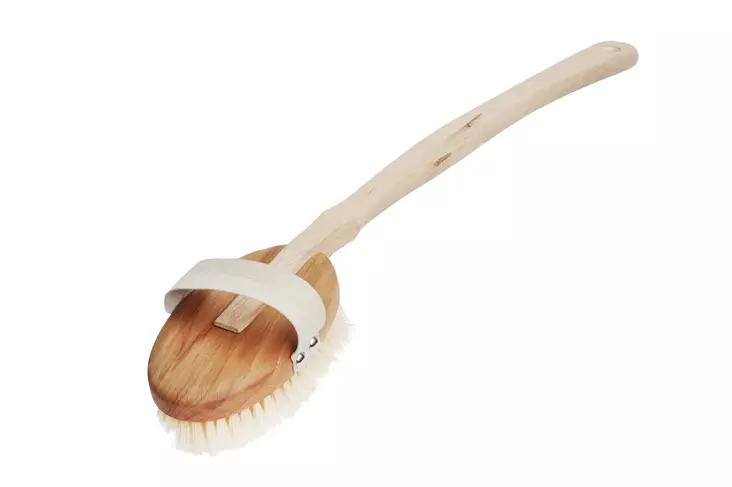 Pesuharja puuvarrella 44cm - Pesusienet ja harjat - 6416096501958 - 1