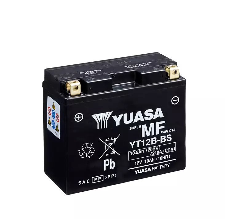Pienkoneakku Yuasa 12V 10Ah MFYT12B-BS AGM - Pienkoneakut 10-30Ah - 6438471275858 - 2