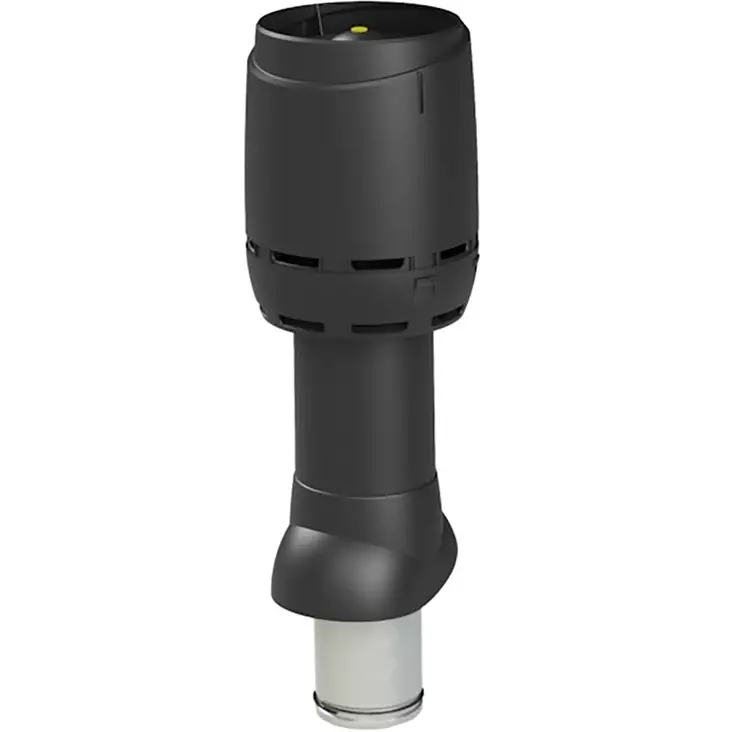 Vilpe flow poistoputki 125 mm katolle - Poistoilmapuhaltimet ja ilmanvaihto - 6410453500028 - 1