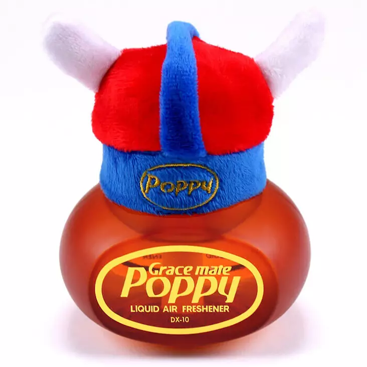 Viikinkikypärä Poppy raikastimelle Norjan väreissä - Auton lisävarusteet ja Wunderbaumit - 7392642400878 - 1