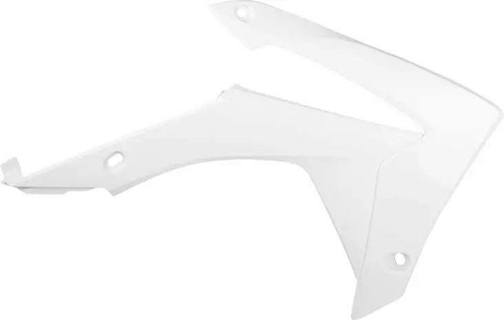 Radiaattorin suoja Polisport CRF250 14-17 / CRF450 13-16 valkoinen - Moottorikelkan vesipumput ja osat - 5604415056468 - 2