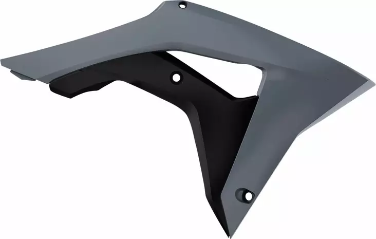Radiator Cover CRF450 17- Grey - Motocrosspyörien ilmanohjain katteet - 5604415098338 - 2