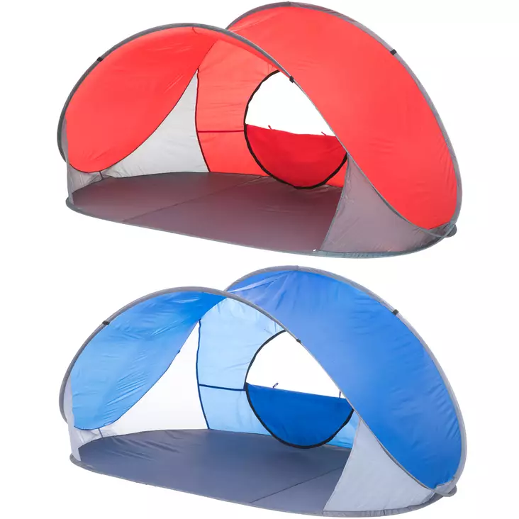 uv-suojattu rantateltta sininen ja punainen - Telttailu - 6410413187788 - 1