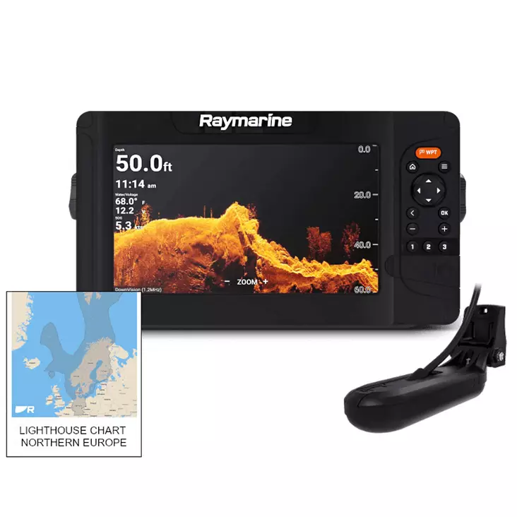 Raymarine Element 9 hv plotteri kaiku - Karttaplotterit,kartat ja kaikuluotaimet - 723193848548 - 1