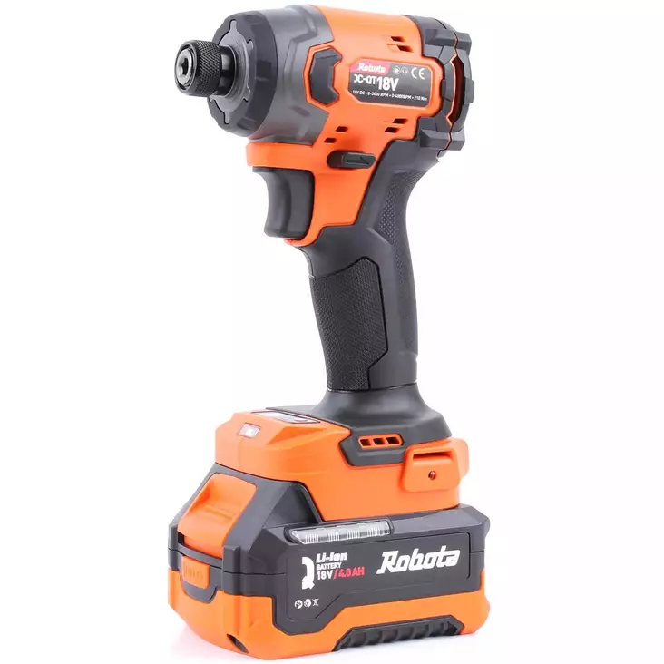 Robota dc qt18v iskevä akkuruuvinväännin - Akkuporakoneet ja ruuvivääntimet - 6438212131238 - 1