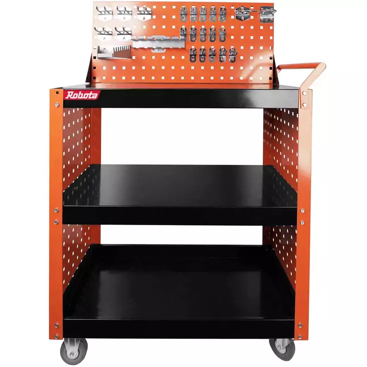 Robota työkaluvaunu työkaluseinällä - Työkaluvaunut ja korjaamokalusteet - 6438212102238 - 1