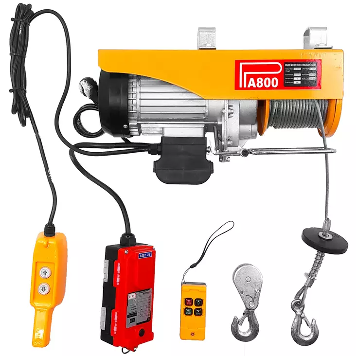 sähkövinssi PA800 vaijerilla - Sähkövinssit 230V - 6438471010718 - 3