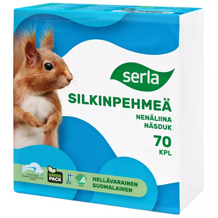 Pehmeä Serla nenäliina - WC-paperit ja talouspaperit - 6414301010998 - 1